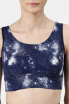 Enamor Quick Dry Sports Bra - Galaxy Aop Navy Combo — thumbnail 7